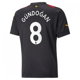 Fotbalové dres Manchester City Gundogan 8 Venkovní 2022-23 Krátký Rukáv